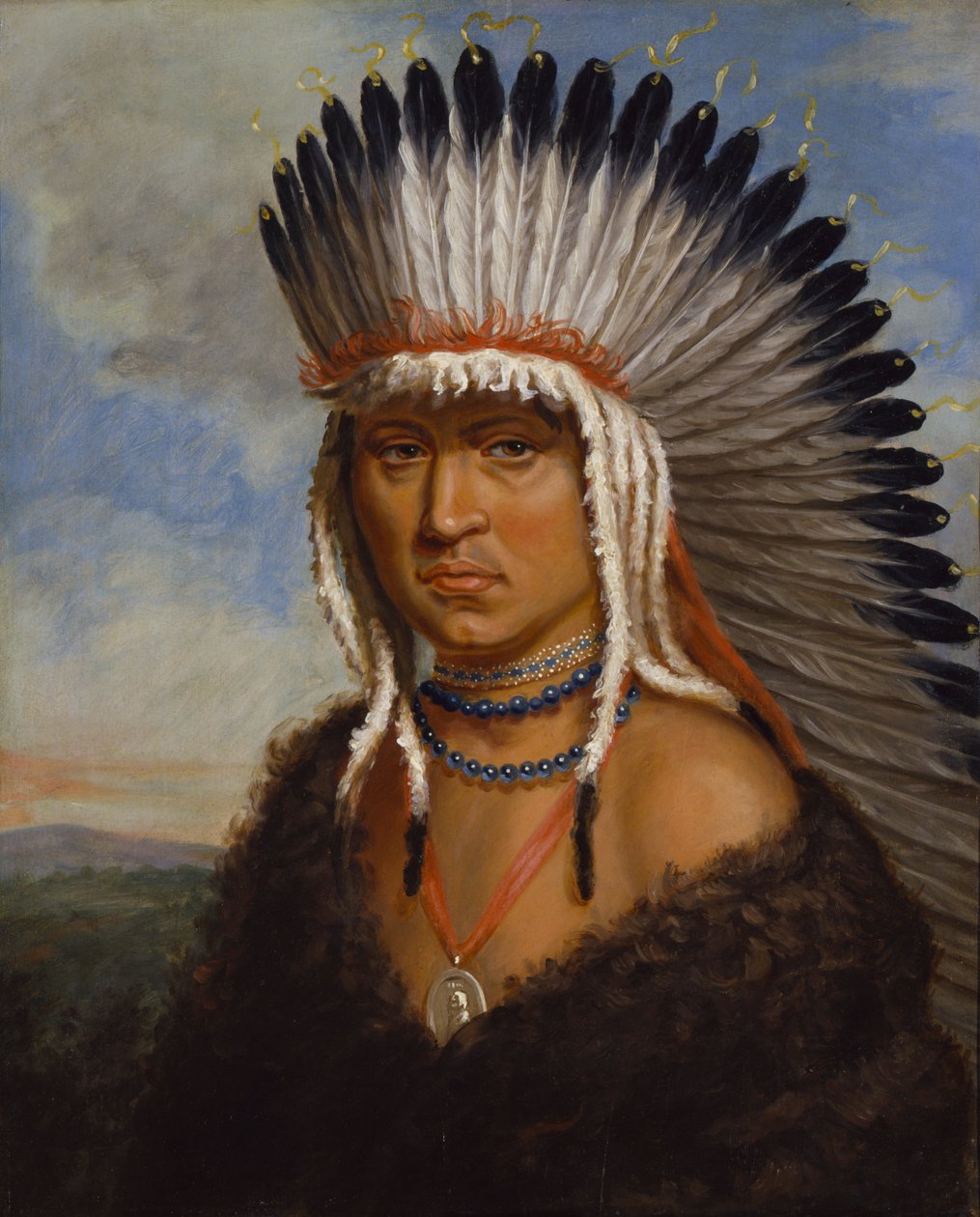 Petelesharro Generous Chief, ca. 1822. av Unbekannt