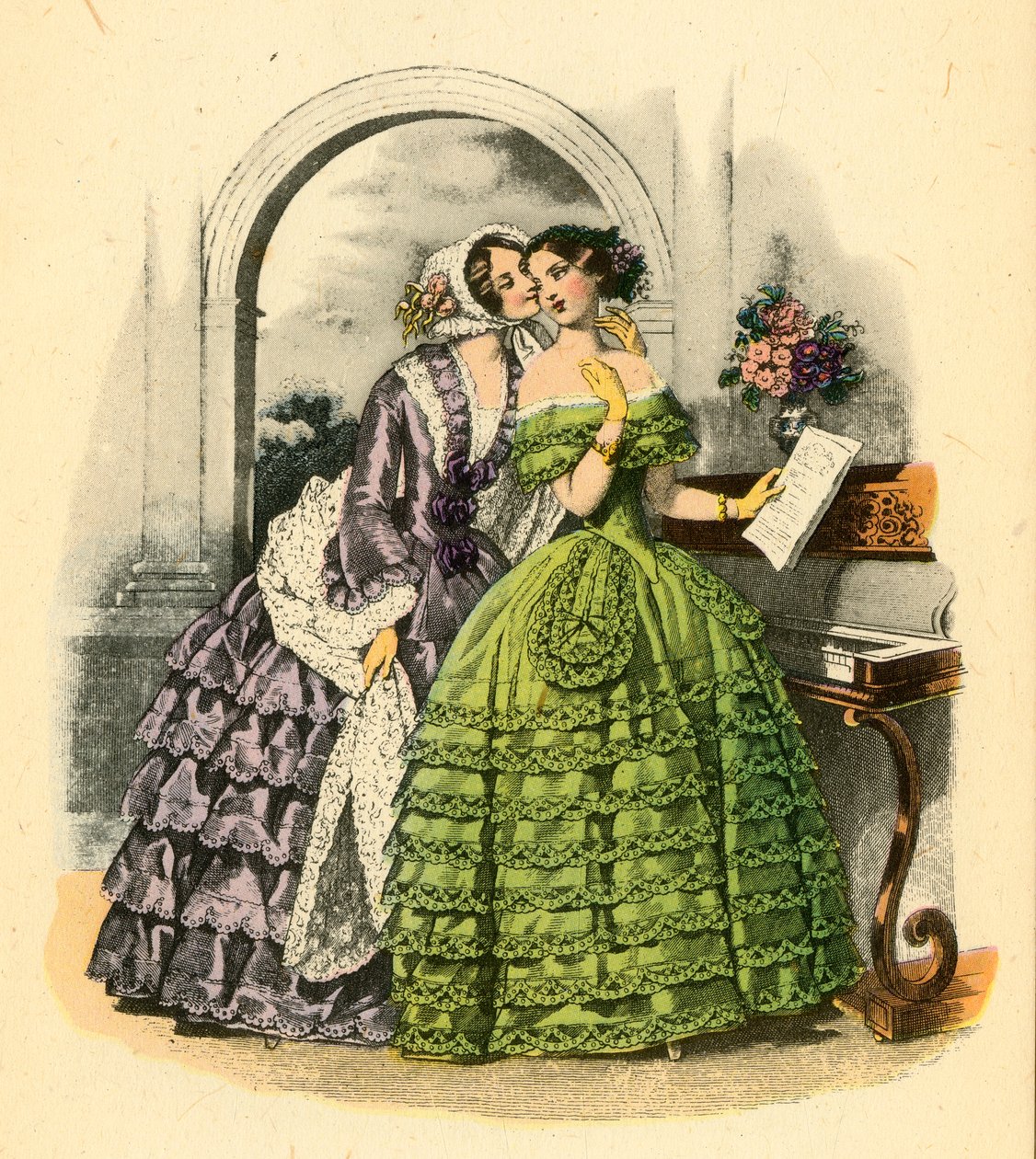 Petit Courrier des Dames, 1850, 1943. av Unbekannt