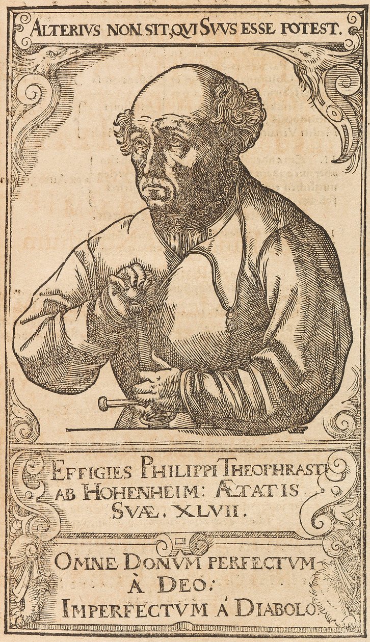 Philippus Theophrastus Aureolus Bombastus von Hohenheim Paracelsus, 1589. av Unbekannt