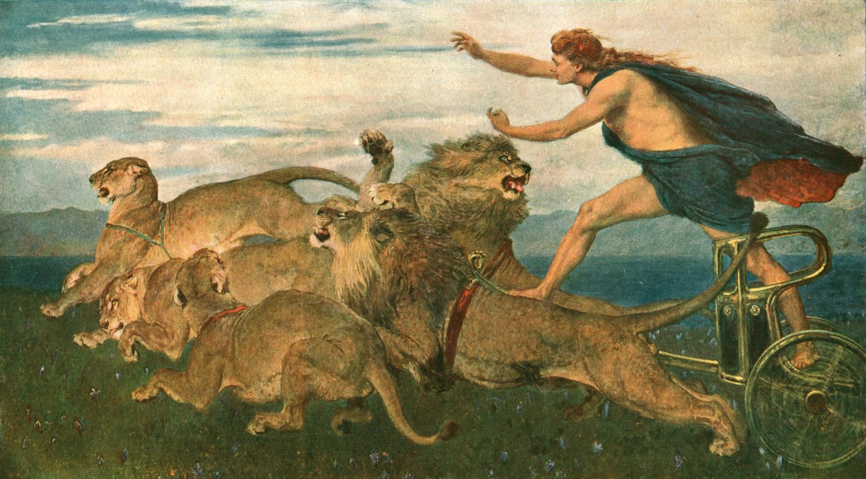 Phoebus Apollo, 1895, c1902. av Unbekannt