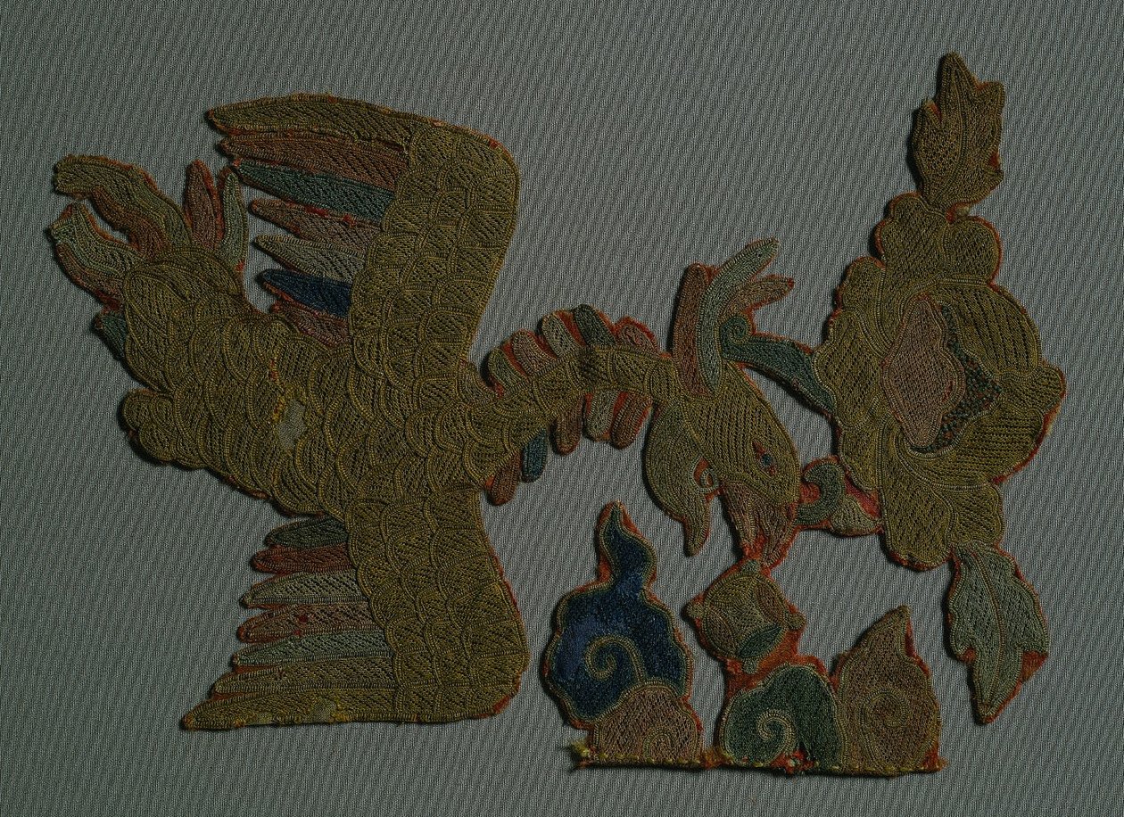 Phoenix and Tree Peony, 1300-talet. av Unbekannt