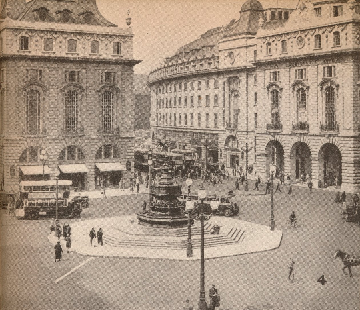 Piccadilly Circus 1931, 1935 av Unbekannt