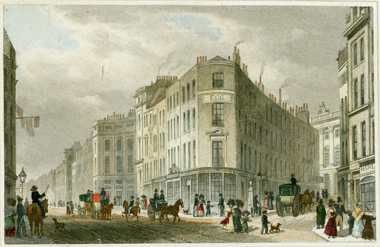 Piccadilly, London, 1830 av Unbekannt