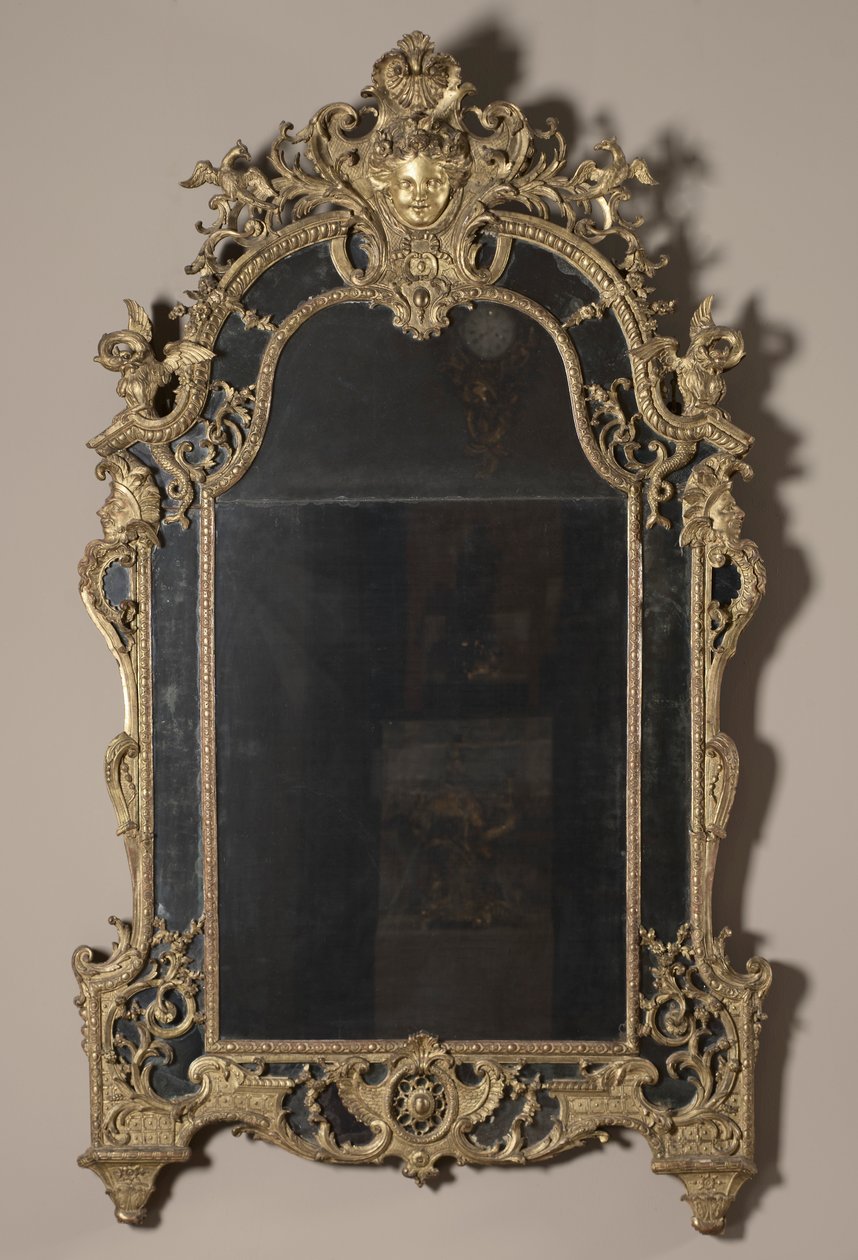 Pier Mirror Trumeau, ca. 1715. av Unbekannt