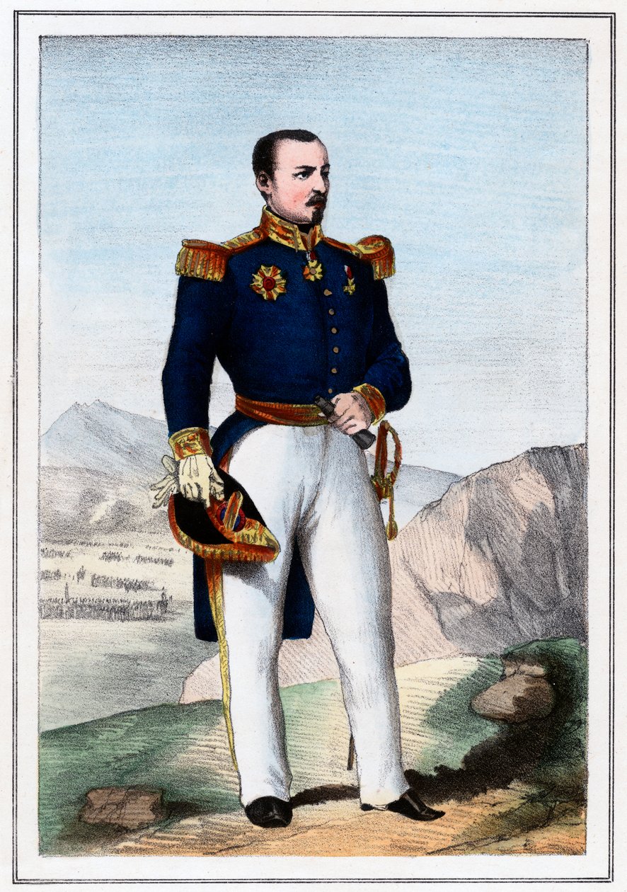Pierre Francois Joseph Bosquet, fransk soldat, 1857 av Unbekannt