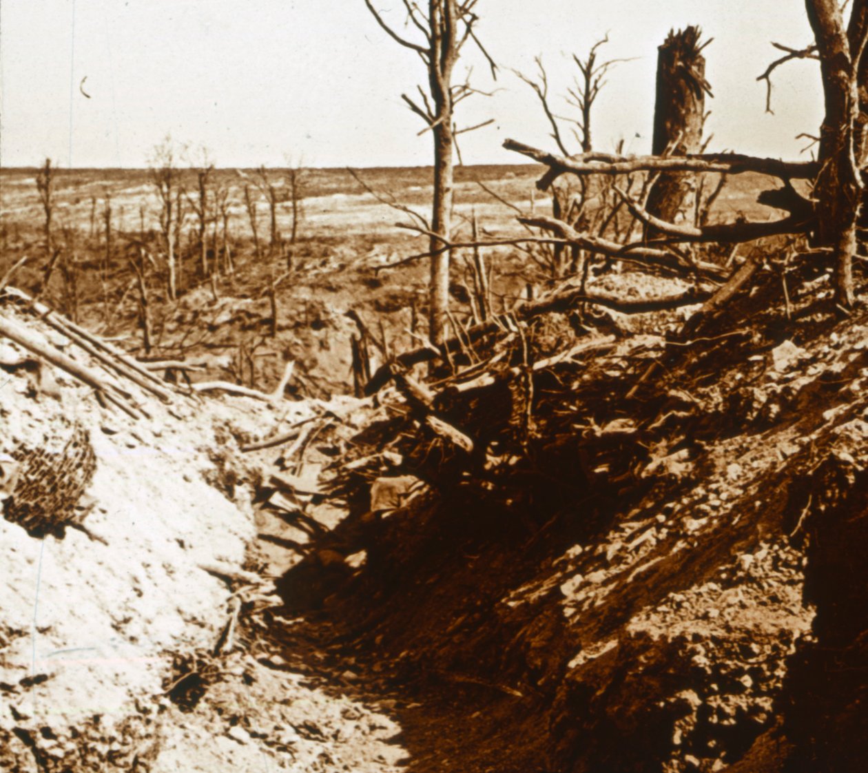 Plateau de Craonne, norra Frankrike, c1914-c1918 av Unbekannt