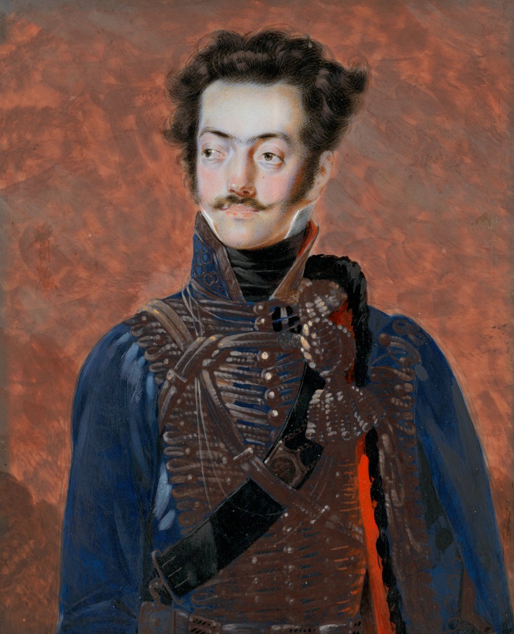 Porträtt av Baron Jozef Medňanský av Unbekannt