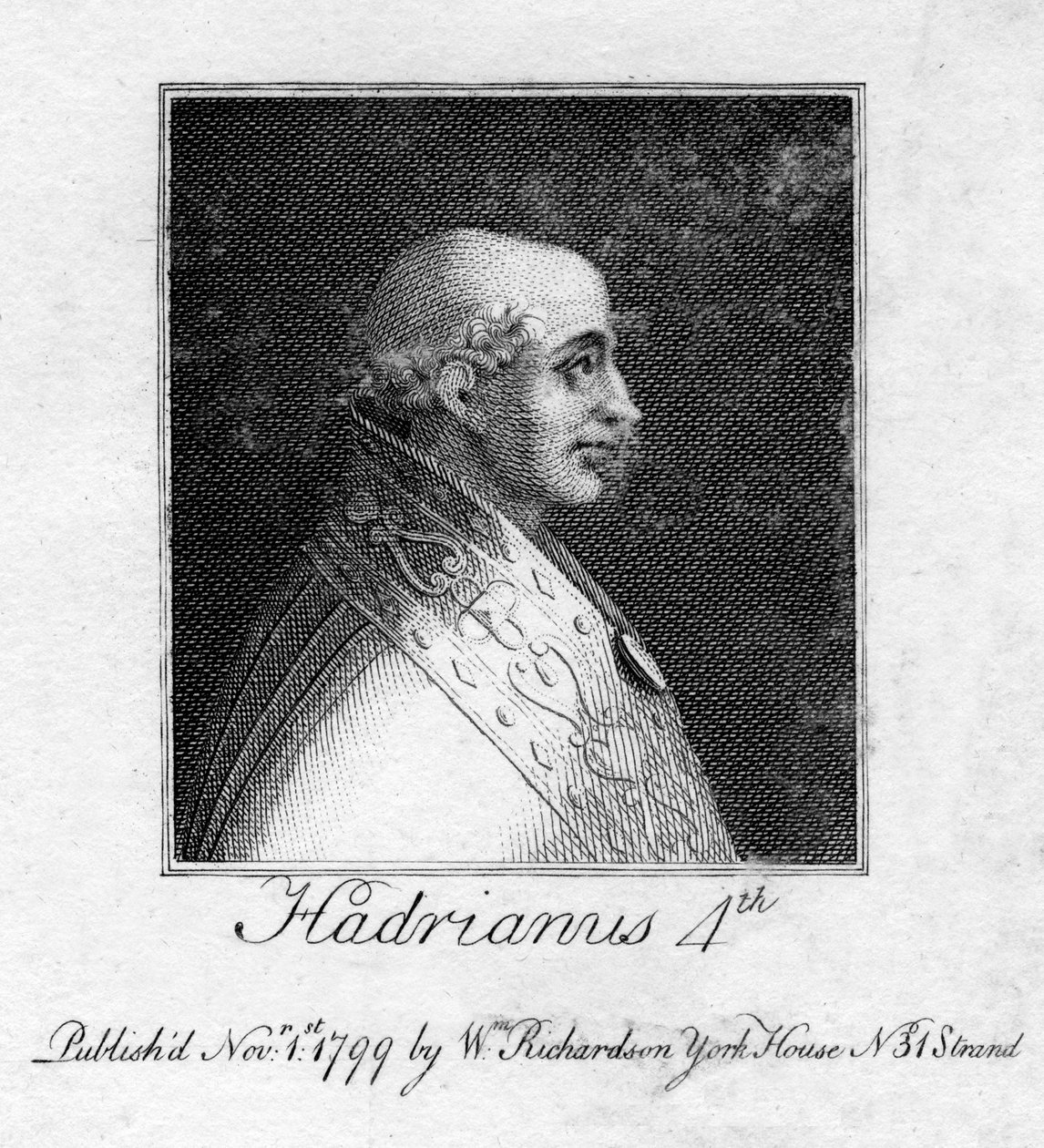 Påven Adrian IV, 1799 av Unbekannt