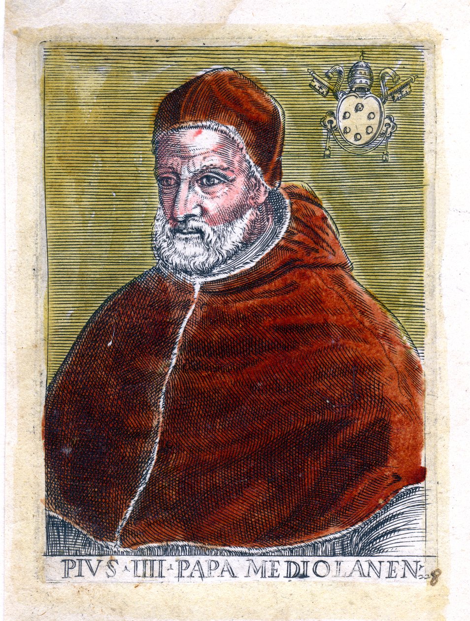 Påven Pius IV av Unbekannt