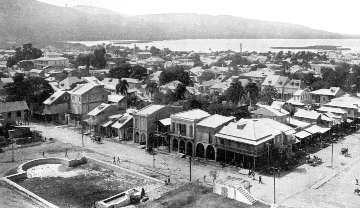 Port au Prince, Haiti, 1926 av Unbekannt