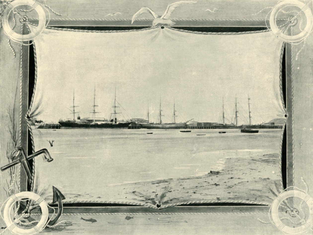 Port Augusta, södra Australien, 1901. av Unbekannt