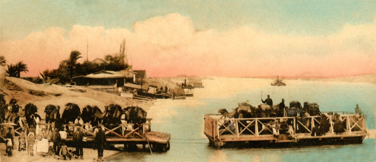 Port Said - Kantara by, c1918-c1939. av Unbekannt