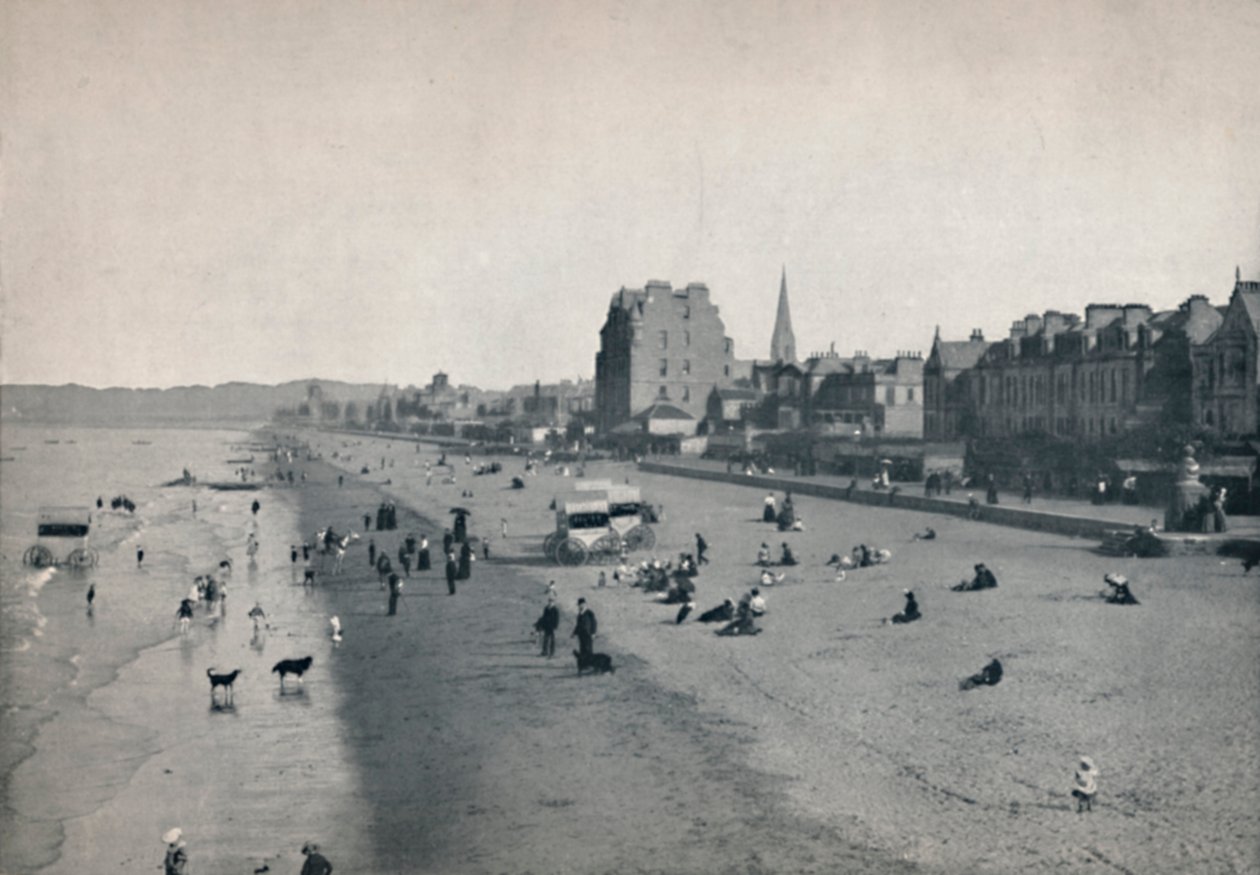 Portobello - Stranden, 1895 av Unbekannt