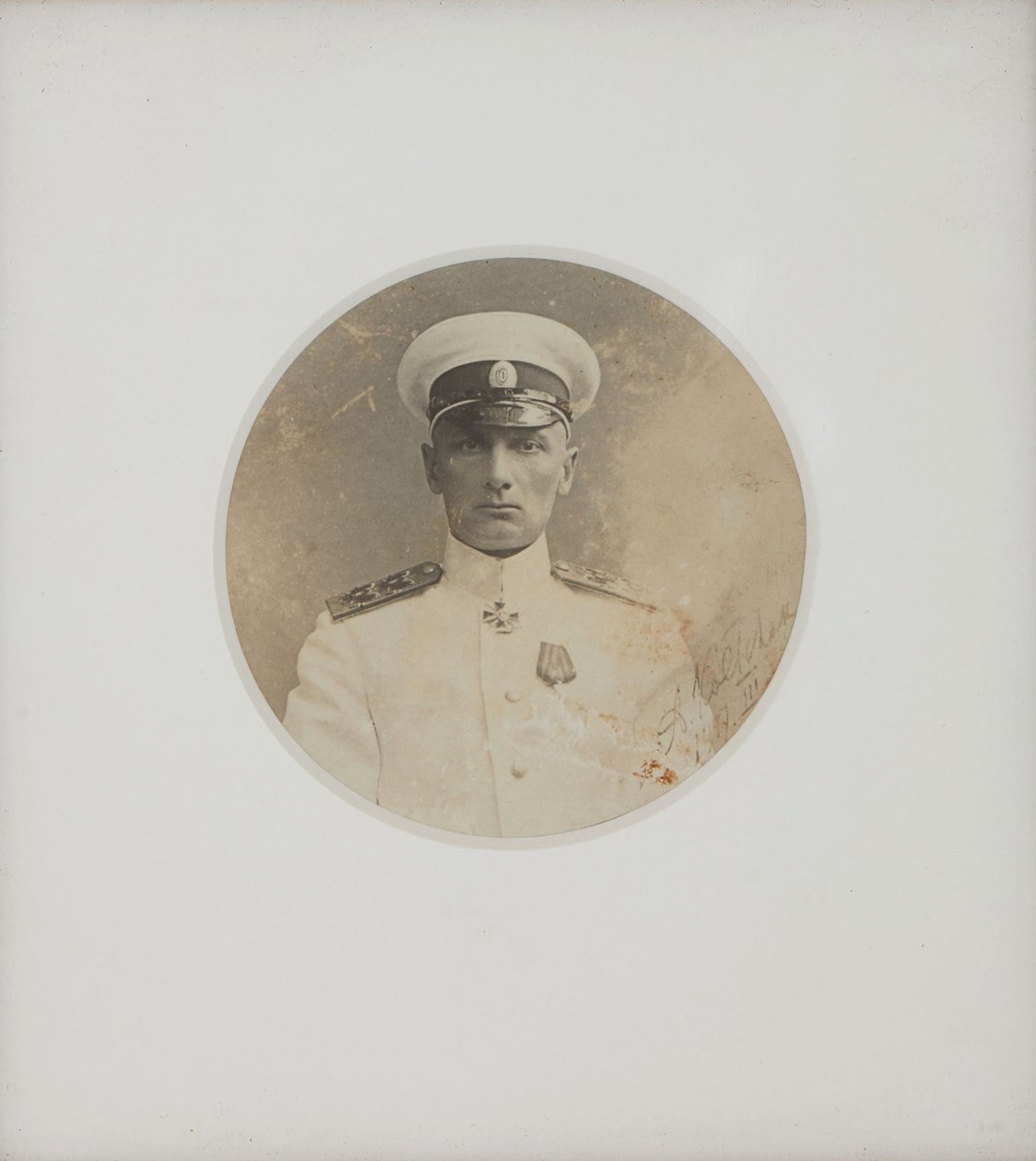 Porträtt av Alexander Kolchak 1874-1920, 1917. av Unbekannt