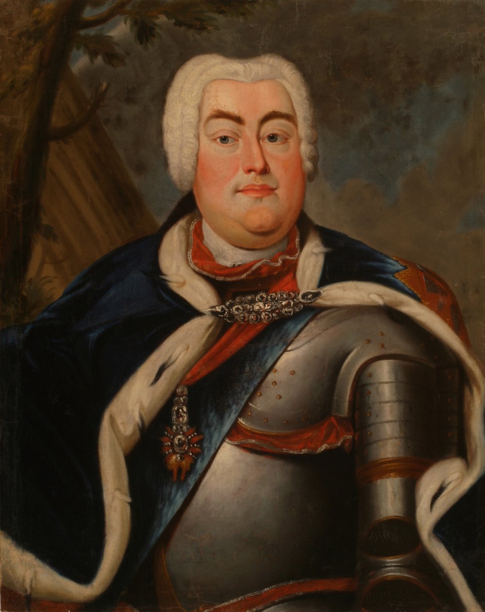 Porträtt av Augustus III av Polen av Unbekannt
