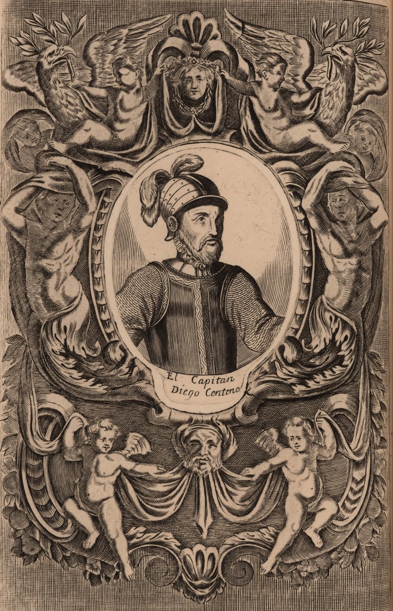 Porträtt av Diego Centeno, 1625. av Unbekannt