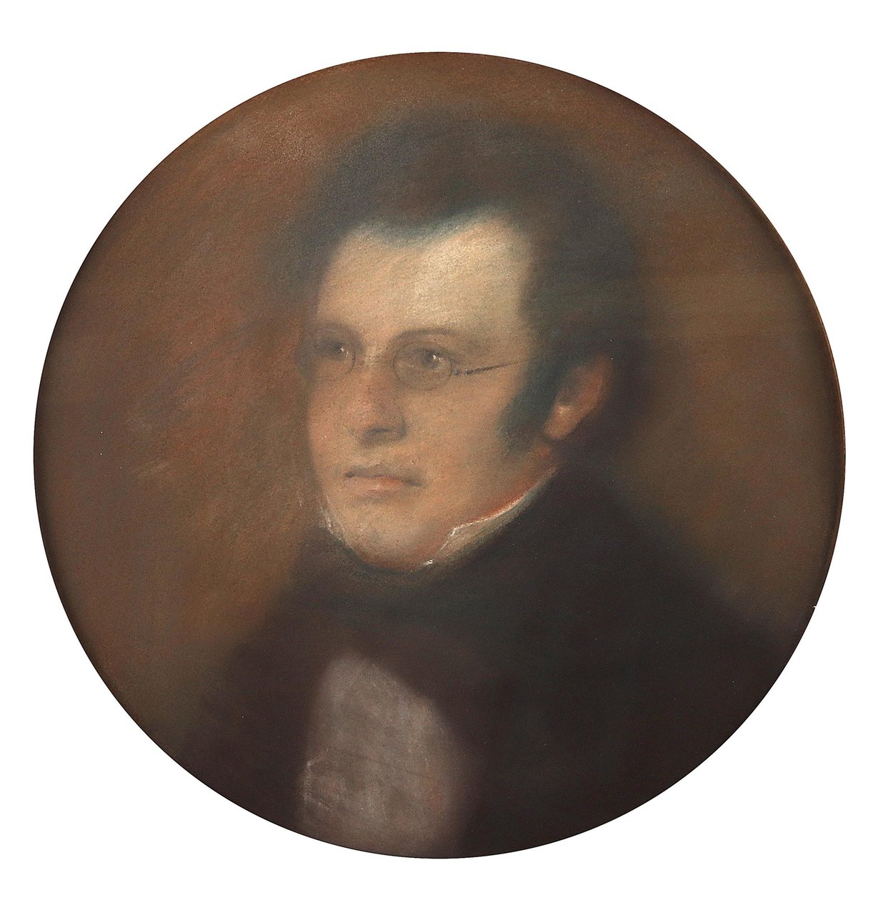 Porträtt av Franz Schubert 1797-1828, ca. 1900. av Unbekannt