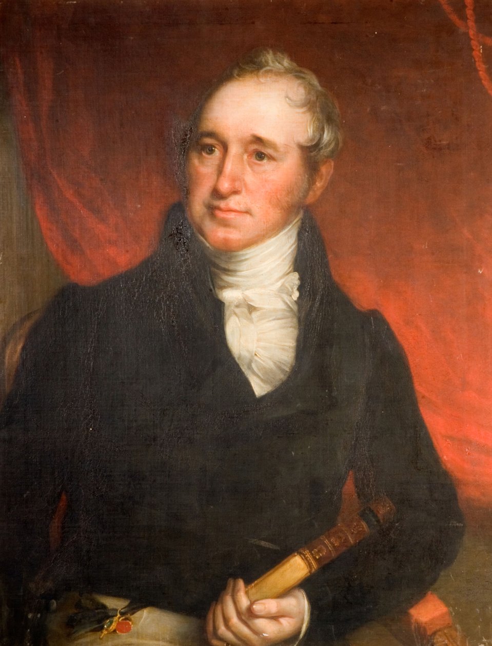 Porträtt av George Attwood 1777-1834. av Unbekannt