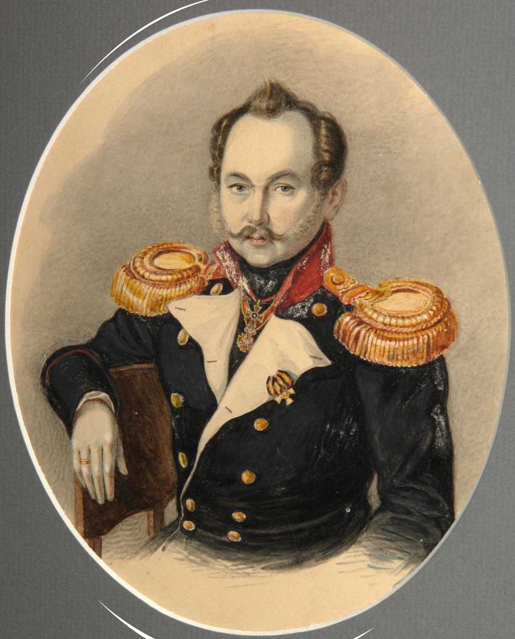 Porträtt av Grigory Maximovich Rehbinder av Unbekannt