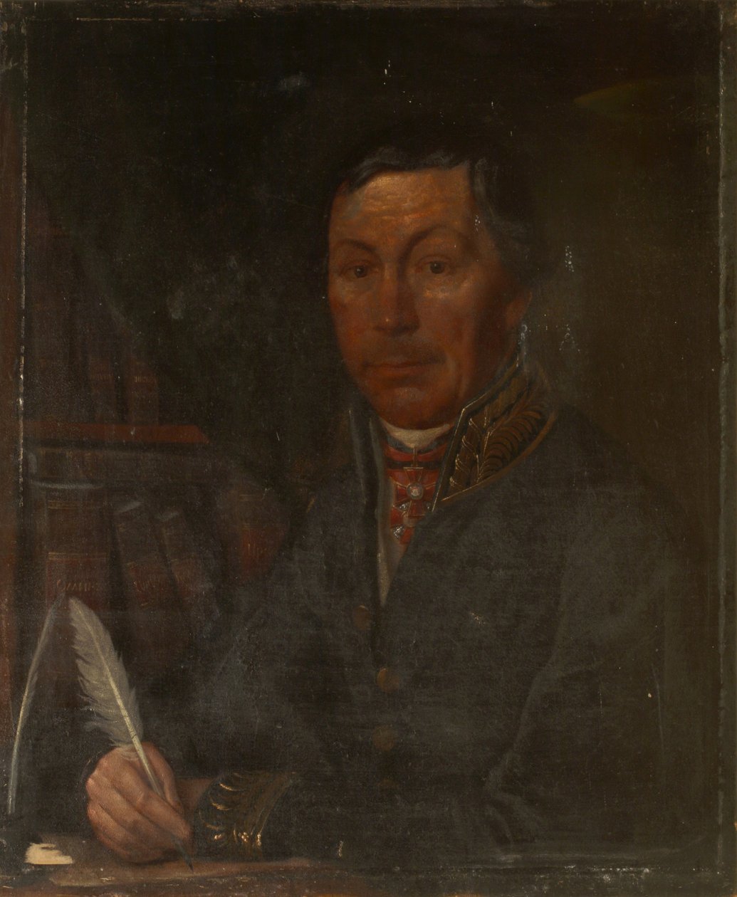 Porträtt av Ivan Ivanovich Martynov 1777-1807, 1800-talet av Unbekannt