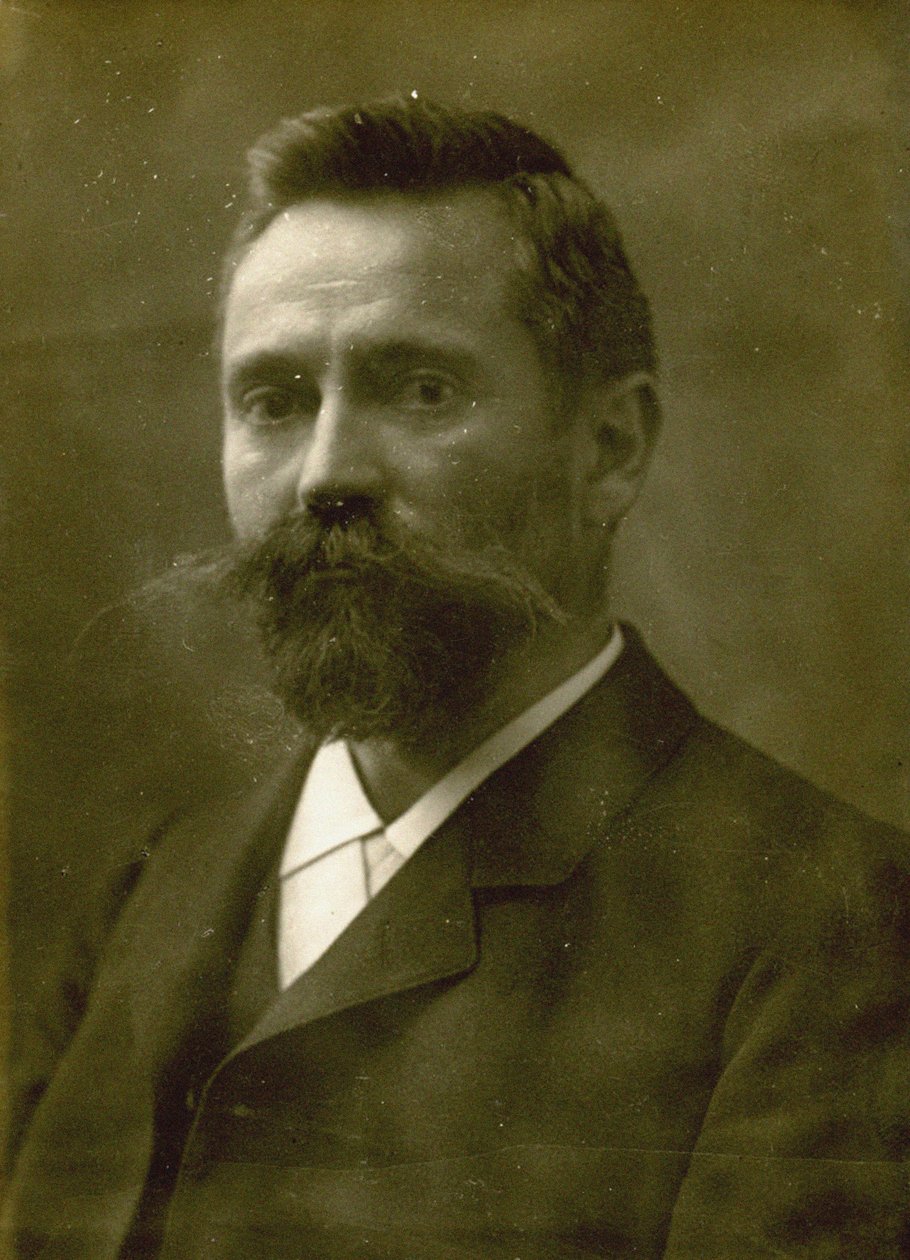 Porträtt av Johannes Hoffmann 1867-1930. av Unbekannt