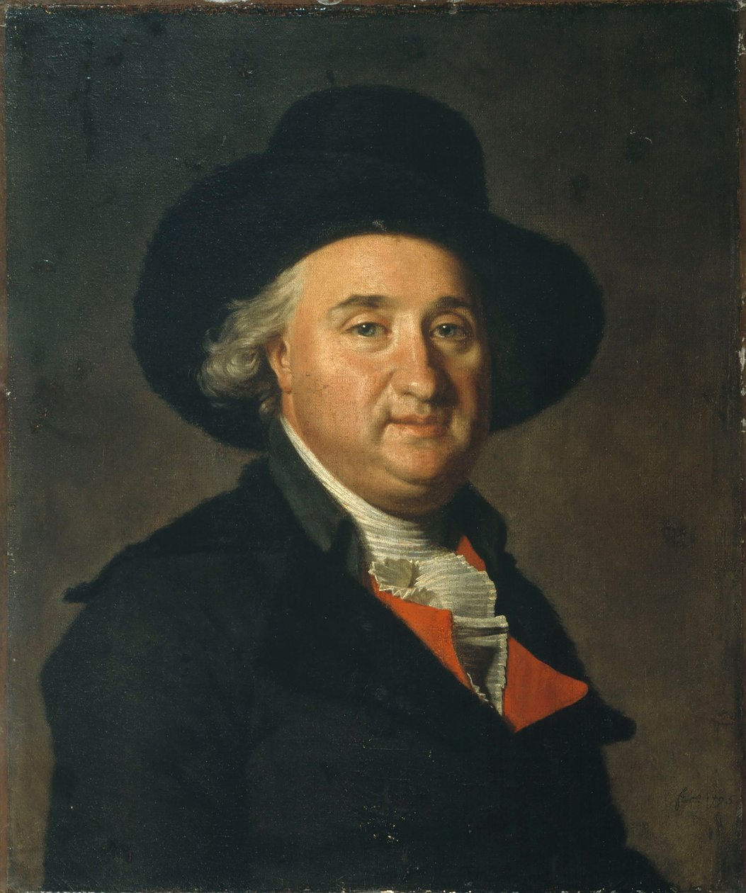 Porträtt av Joseph Le Bon 1765-1795, 1795. av Unbekannt