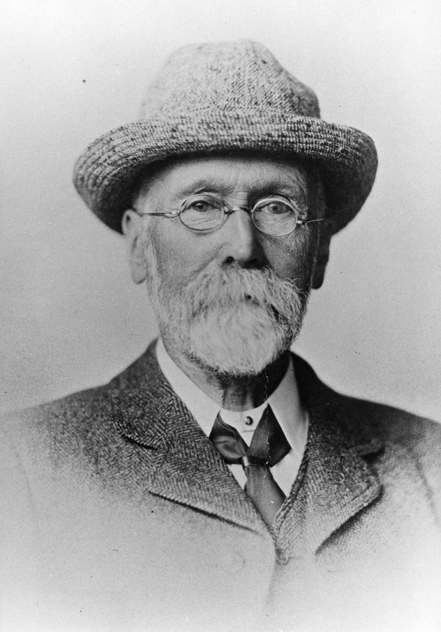 Porträtt av Joseph Rowntree, 1912 av Unbekannt
