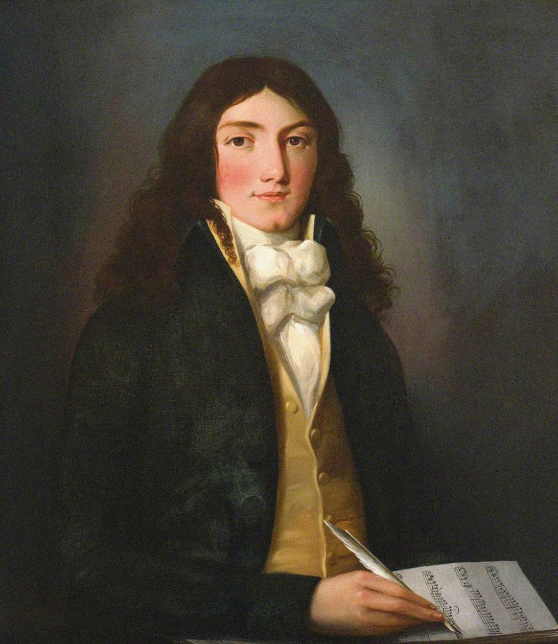 Porträtt av Louis Spohr 1784-1859. av Unbekannt
