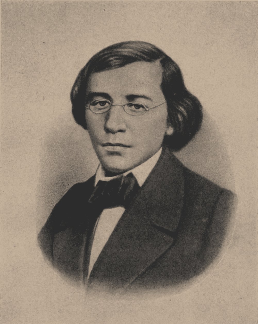Porträtt av Nikolay Chernyshevsky 1828-1889 av Unbekannt
