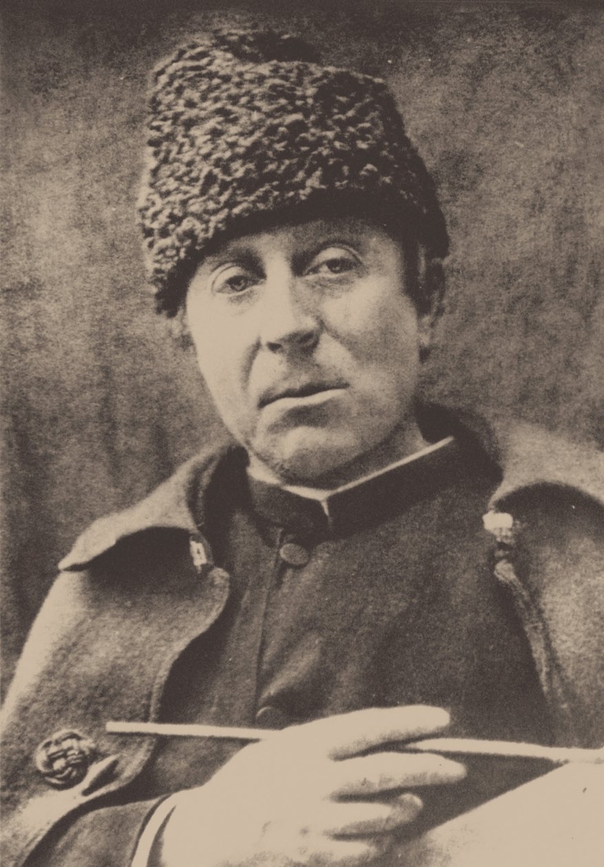 Porträtt av Paul Gauguin 1848-1903, 1890-talet. av Unbekannt