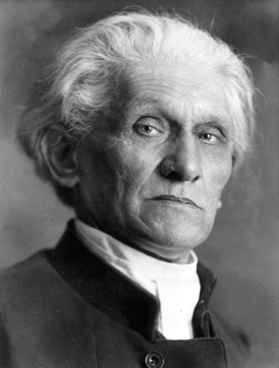 Porträtt av Stefan George 1868-1933. av Unbekannt