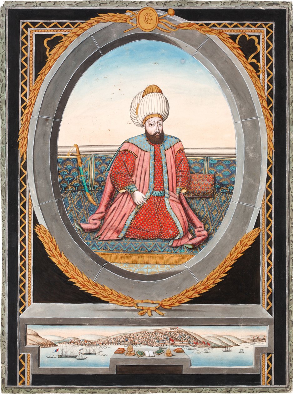 Porträtt av Sultan Murad II 1404-1451 av Unbekannt