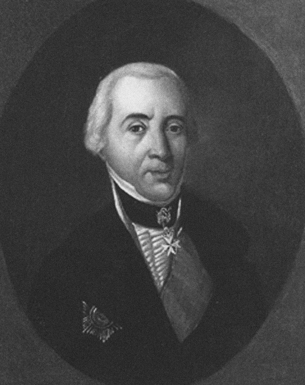 Porträtt av Vasily Evdokimovich Adadurov 1709-1780 av Unbekannt