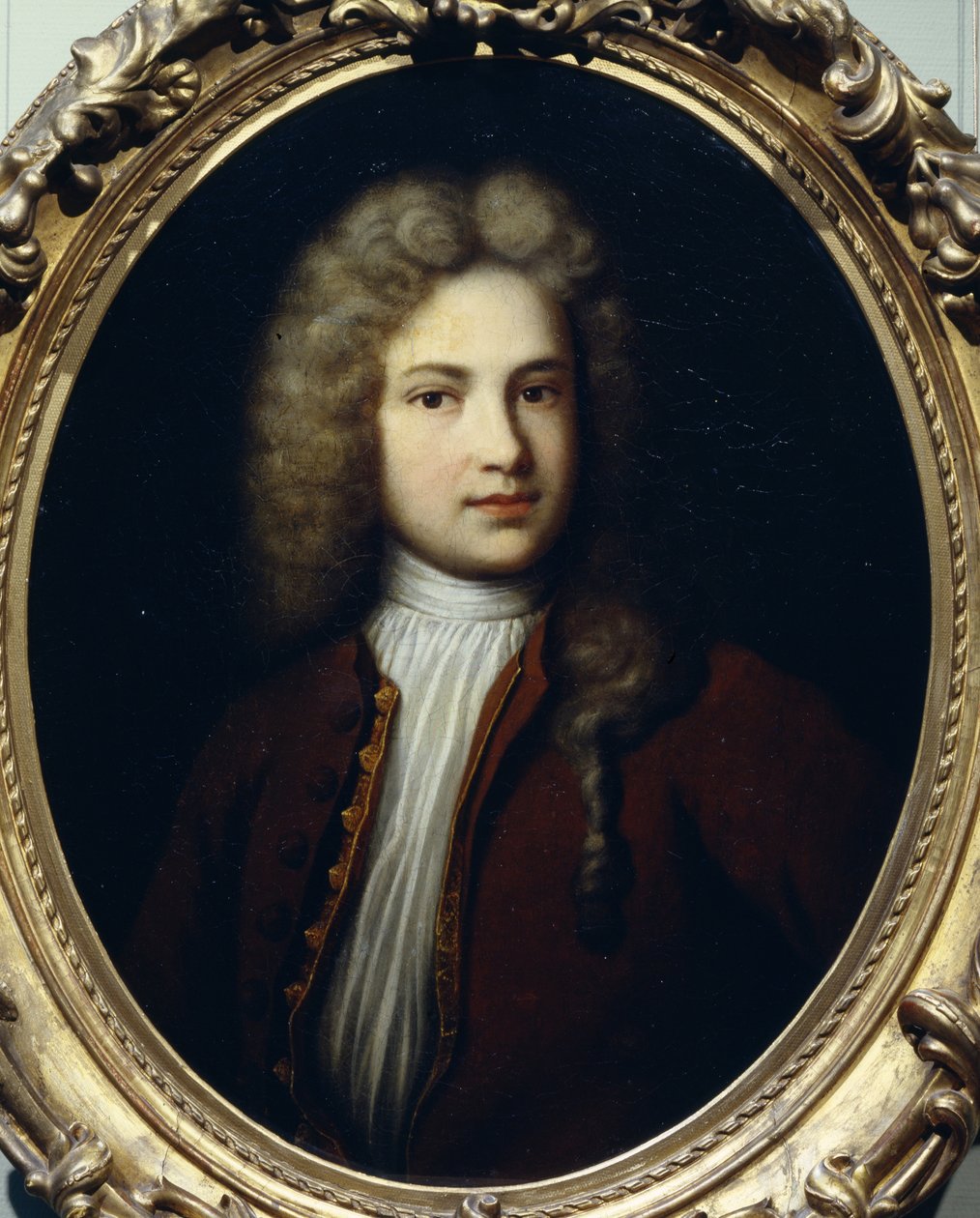 Porträtt av Yakov Matveyevich Evreinov 1700-1772, 1723 av Unbekannt