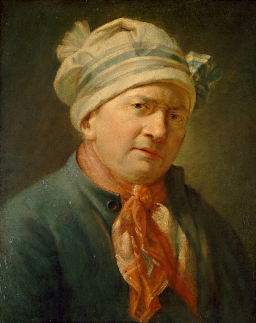 Porträtt av en man, 1700-talet. av Unbekannt