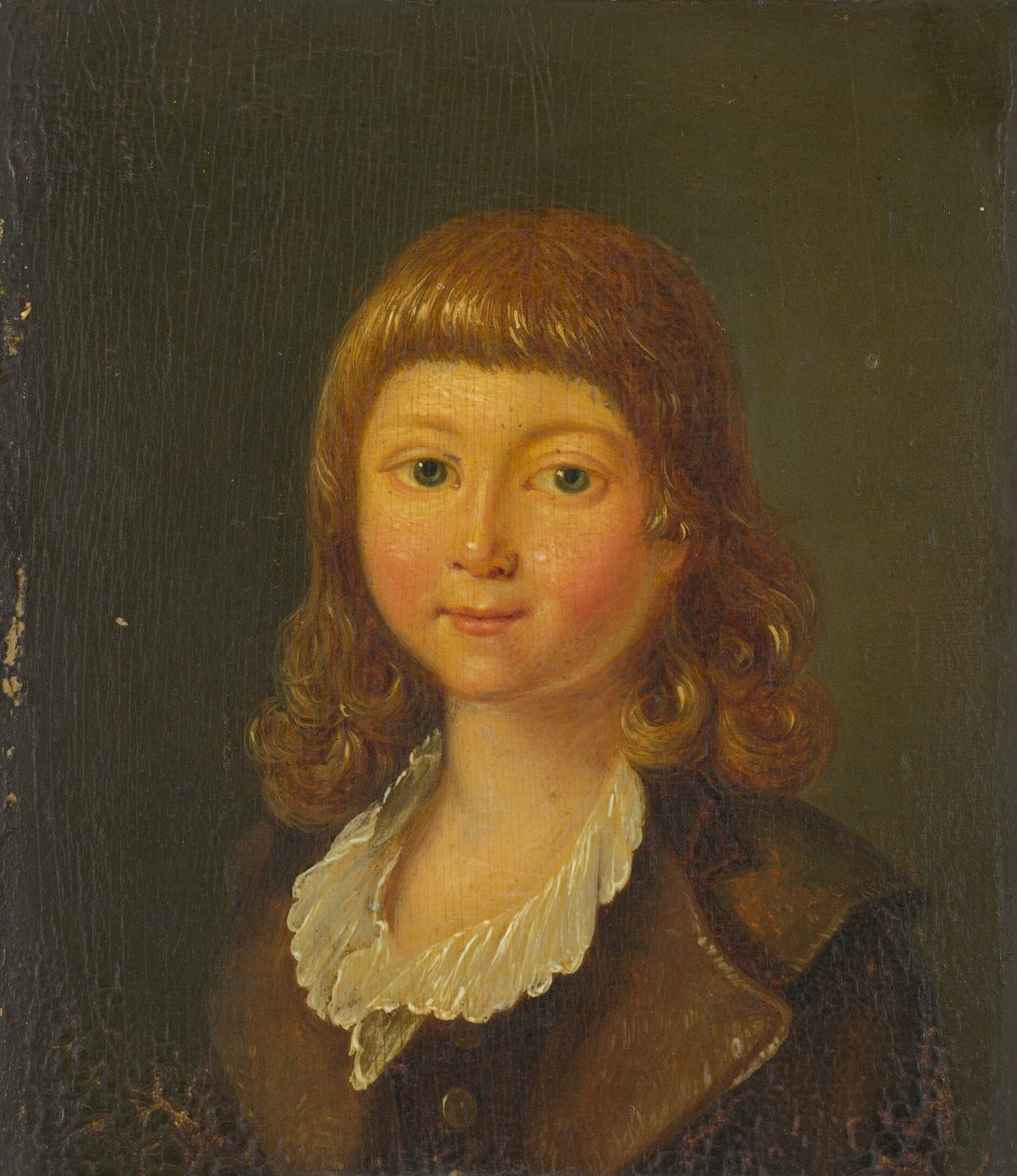 若い男の子の肖像、c。 17901795. スウェーデン語 av Unbekannt