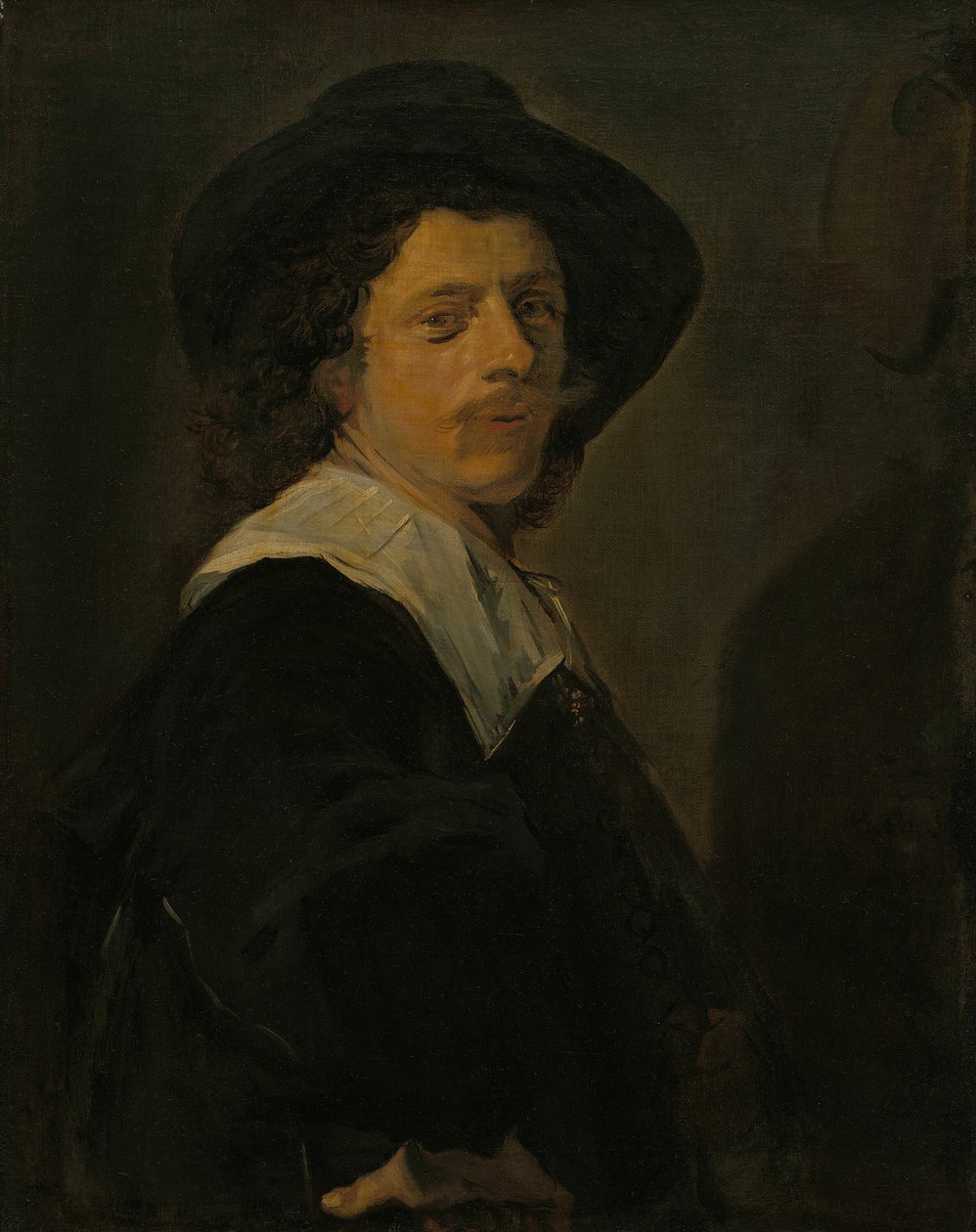 Porträtt av en konstnär, 1644. av Unbekannt