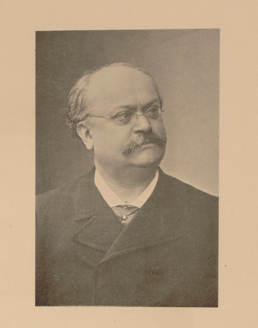 Porträtt av kompositören Charles Lecocq 1832-1918. av Unbekannt