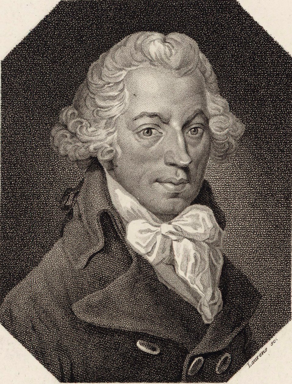 Porträtt av kompositören Ignace Pleyel 1757-1831. av Unbekannt