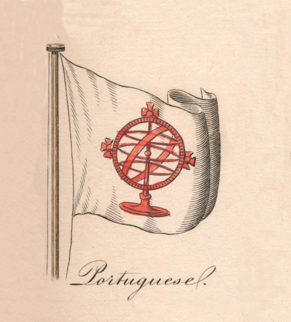 Portugisiska, 1838 av Unbekannt