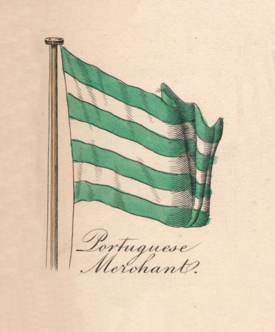 Portugisisk köpman, 1838 av Unbekannt
