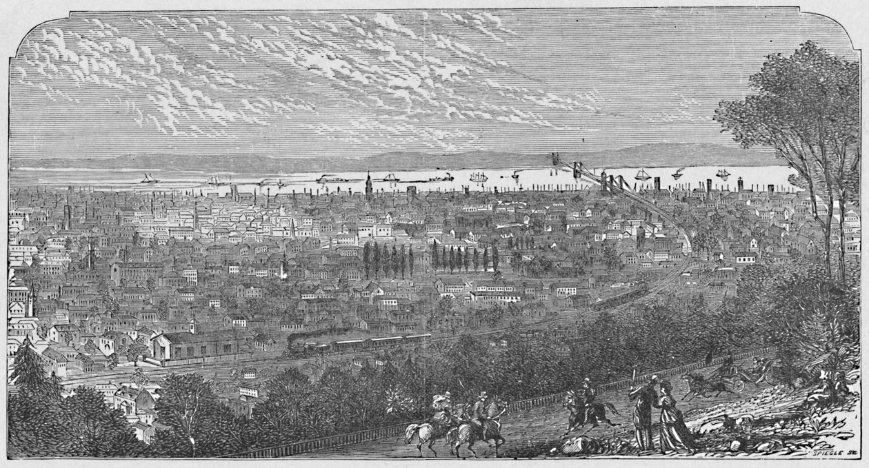 Poughkeepsie, 1883 av Unbekannt
