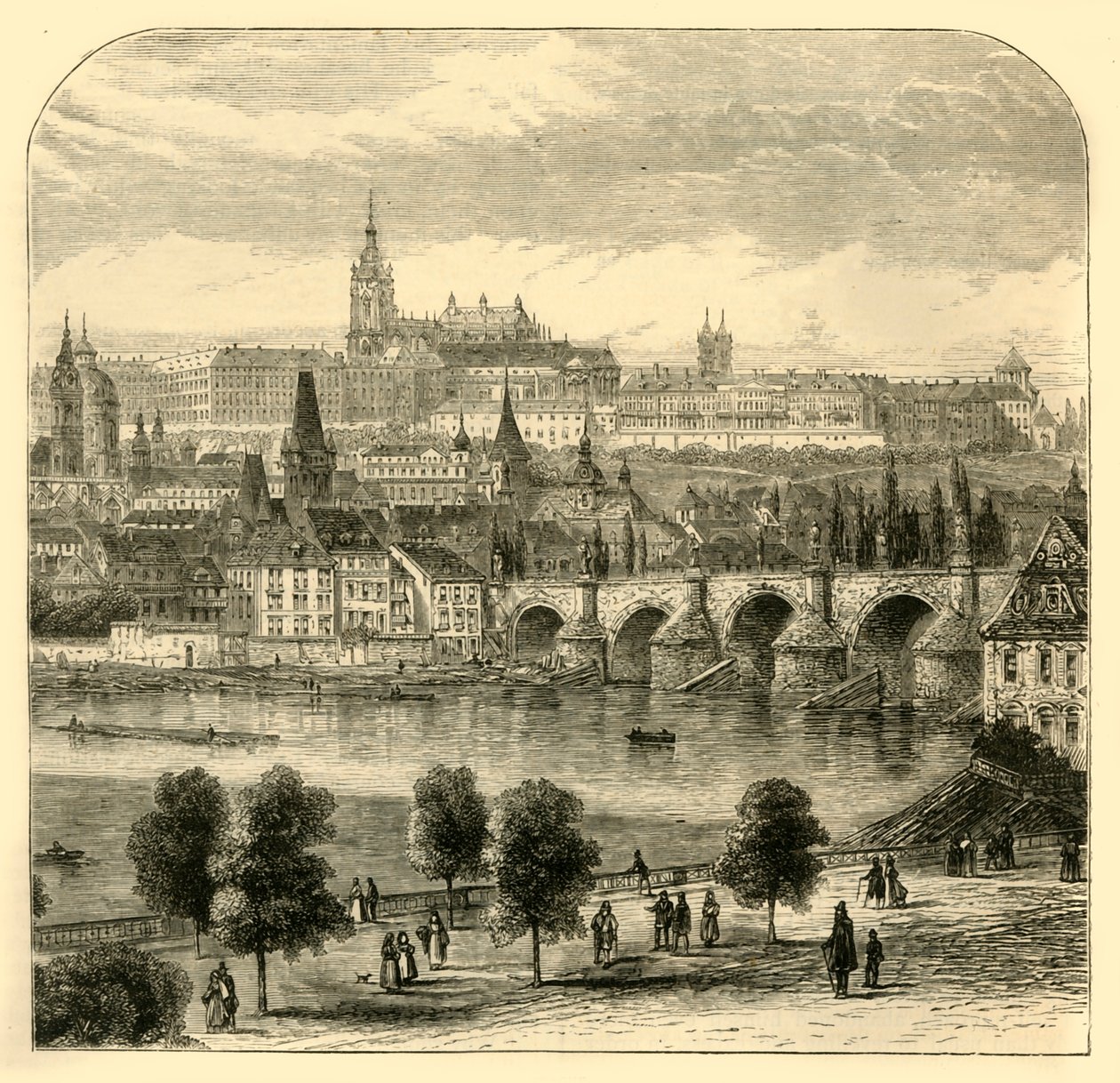 Prag, 1881. av Unbekannt