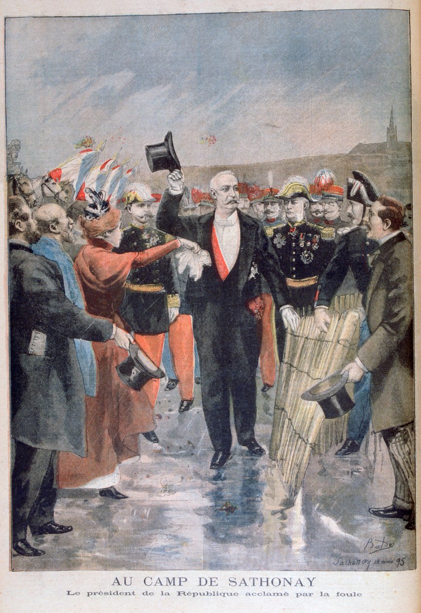 Frankrikes president, Sathonay-Camp, 1895 av Unbekannt