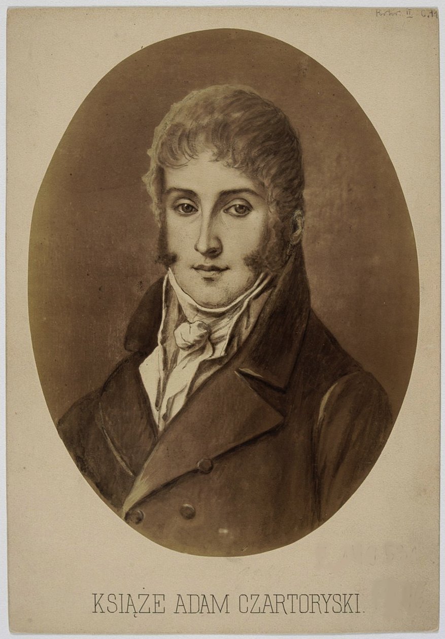 Prins Adam Jerzy Czartoryski 1770-1861 av Unbekannt