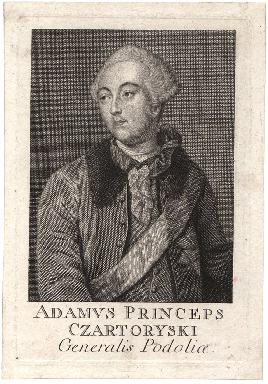 Prins Adam Kazimierz Czartoryski 1734-1823 av Unbekannt