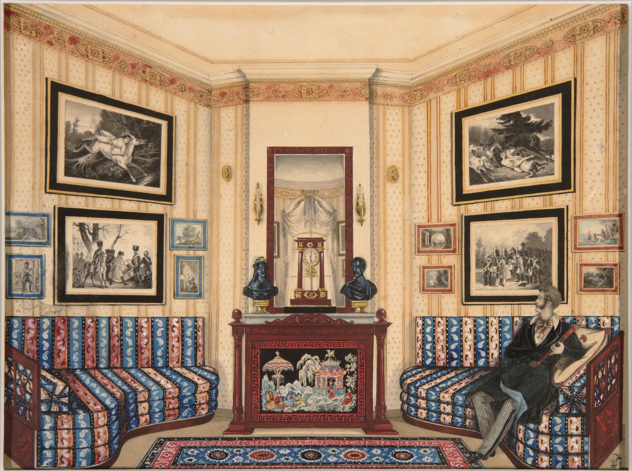 Prins Golitsyns rum, 1840-talet av Unbekannt