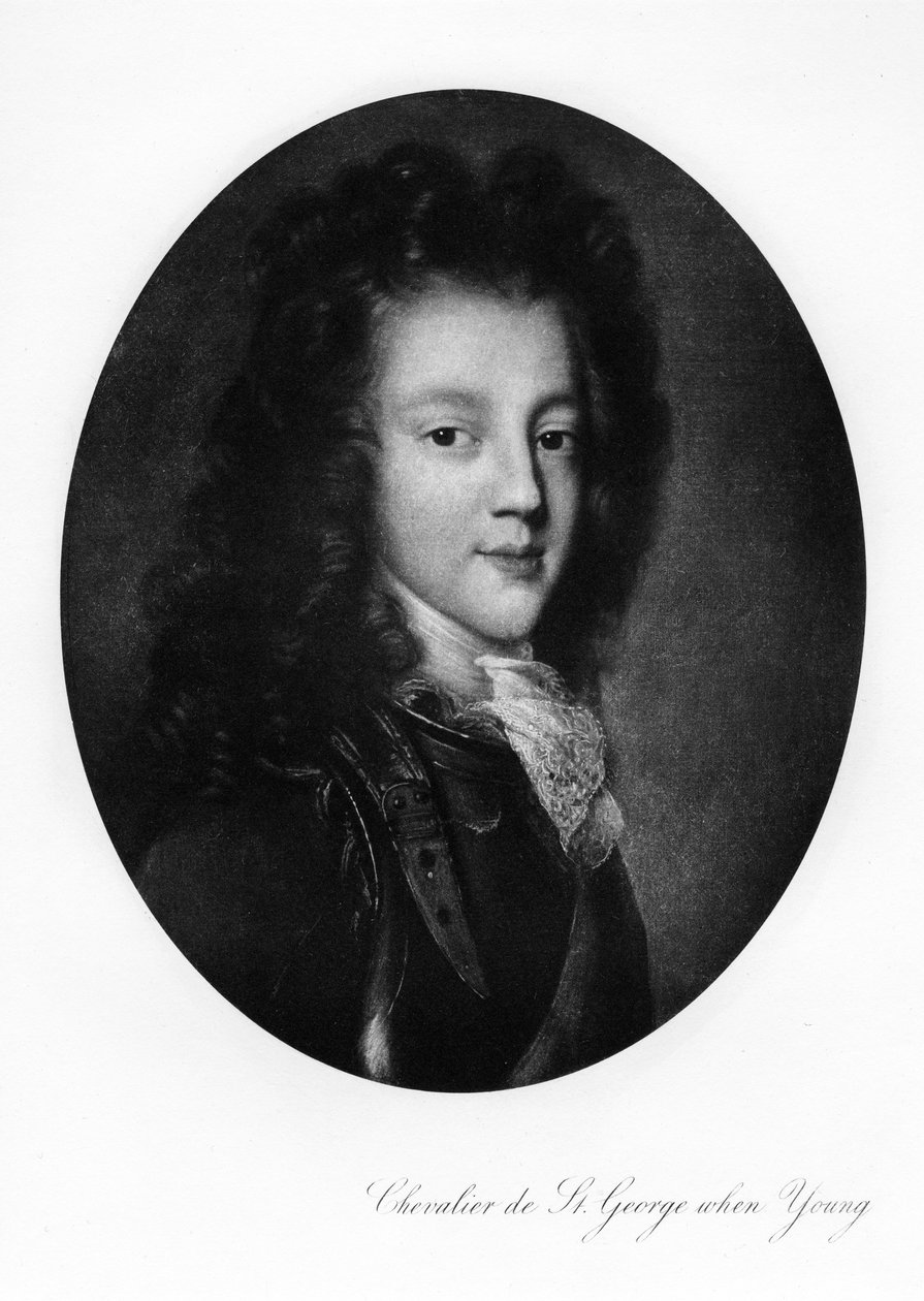 Prins James Francis Edward Stuart, 1907 av Unbekannt
