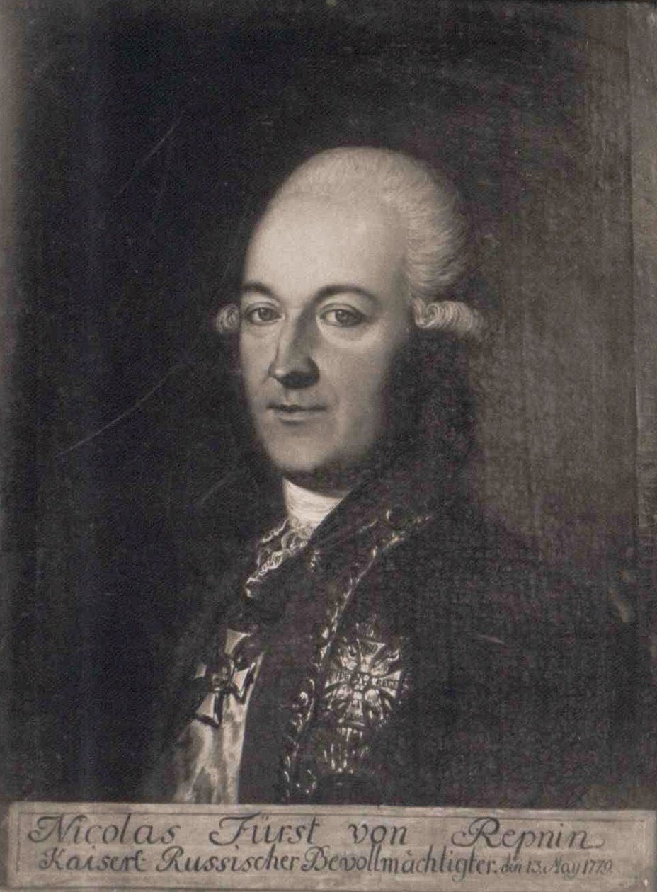 Prins Nikolai Vasilyevich Repnin 1734-1801, 1700-talet av Unbekannt