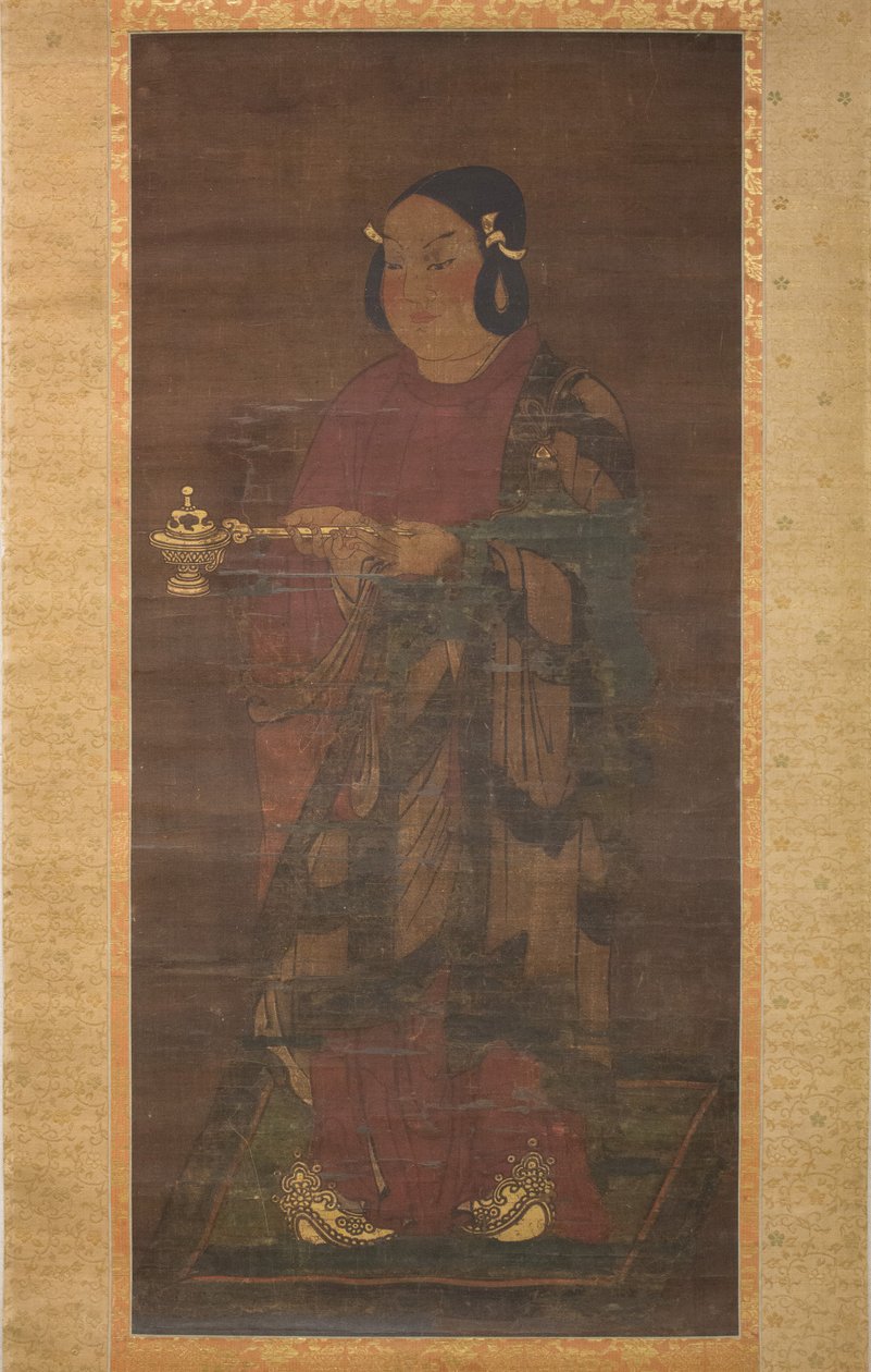 Prins Shotoku vid sexton års ålder, 1300-talet. av Unbekannt